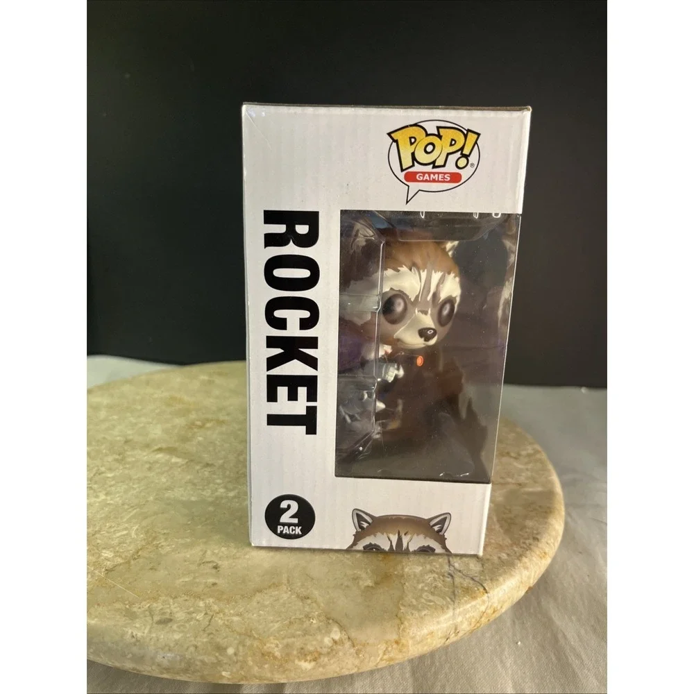 Funko POP! Games Marvel vs. Capcom Rocket vs Mega Man X Vinyl Figure